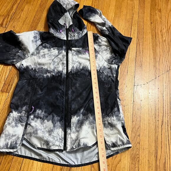 The North Face Windwall Jacket Womens Medium Black Gray Light Windbreaker - Picture 7 of 10